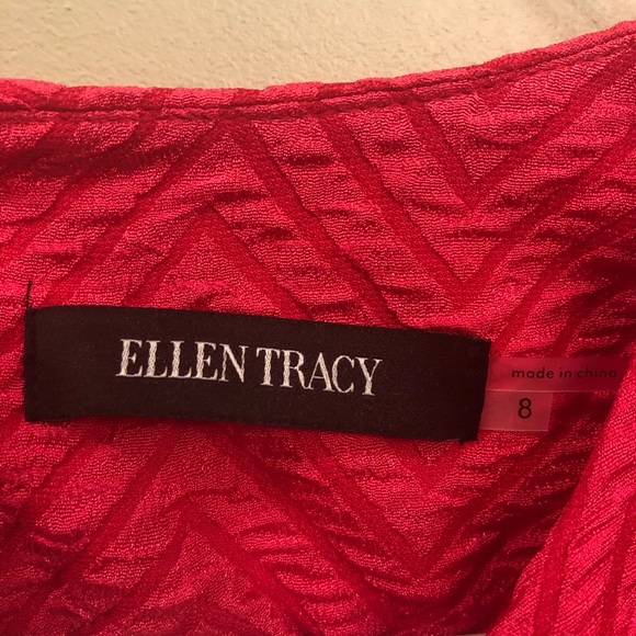Super cute pink Ellen Tracy Dress. Like new. - Picture 3 of 7